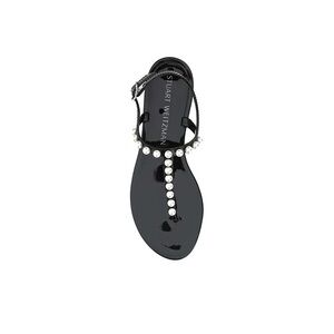Stuart Weitzman Pearl Embellished Sandals